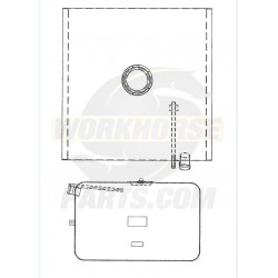 W0010467  -  Tank Asm - Gas (40 Gallon) 